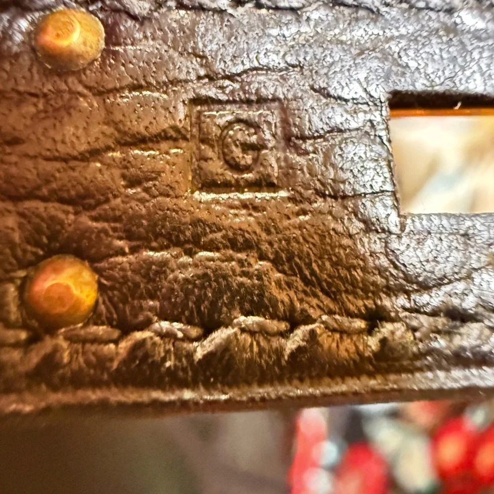 Rare Vintage 2003 Hermes Birkin 35 Ardennes leather Gold hardware & Entrupy COA - Picture 9 of 17